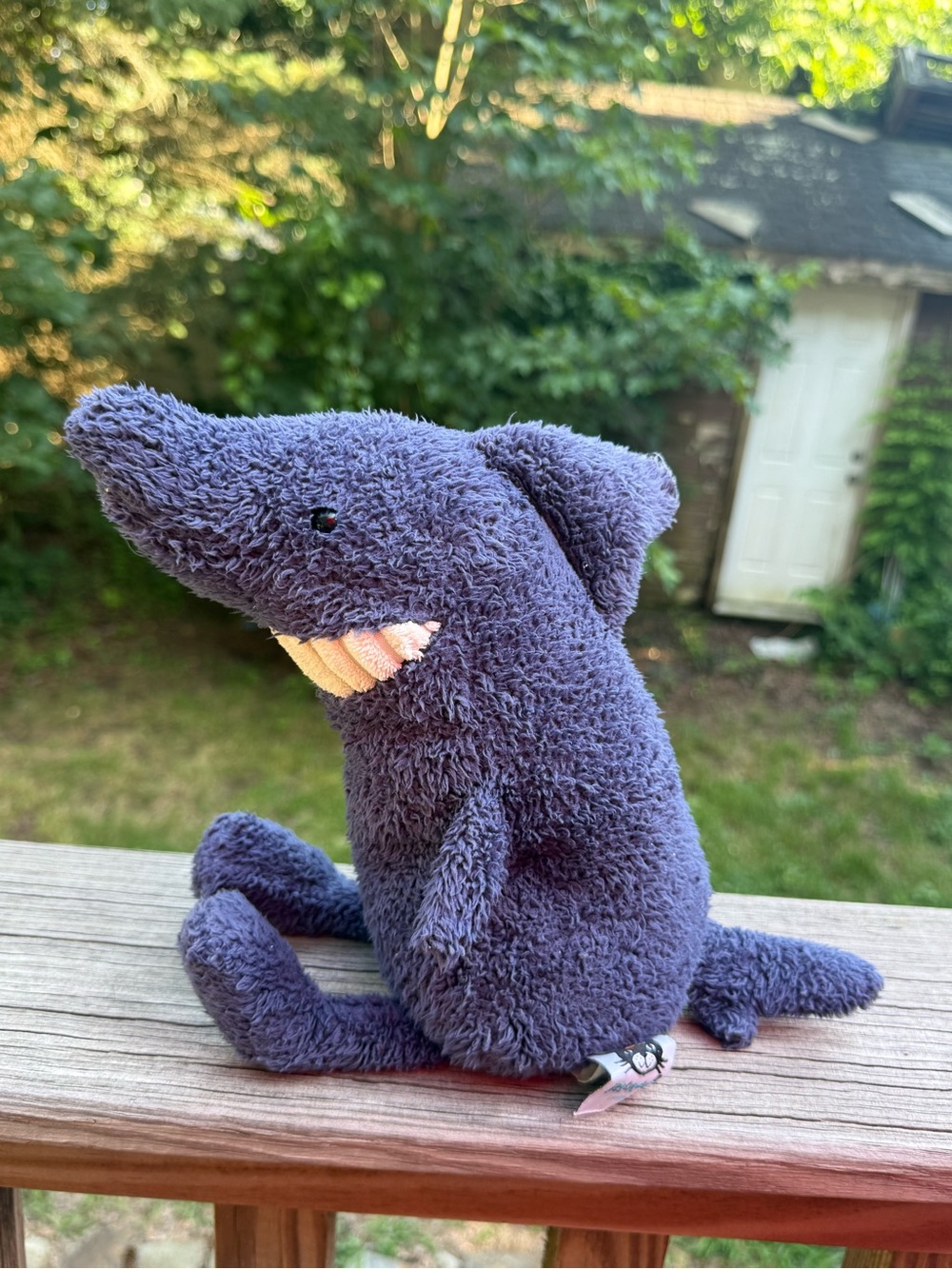Jellycat Toothy Shark Retired Stuffed Animal